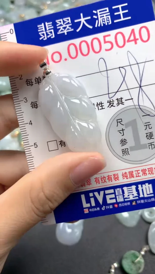 翡翠未镶嵌吊坠(不含链)5040