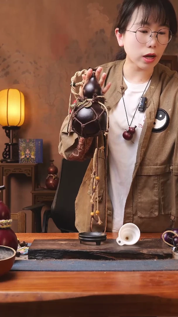 【闪购商品】32号精品大漆葫芦防腐防渗装水茶酒