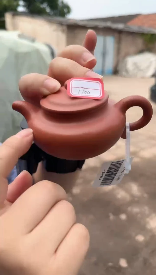 茶壶紫砂龙山朱砂仿古