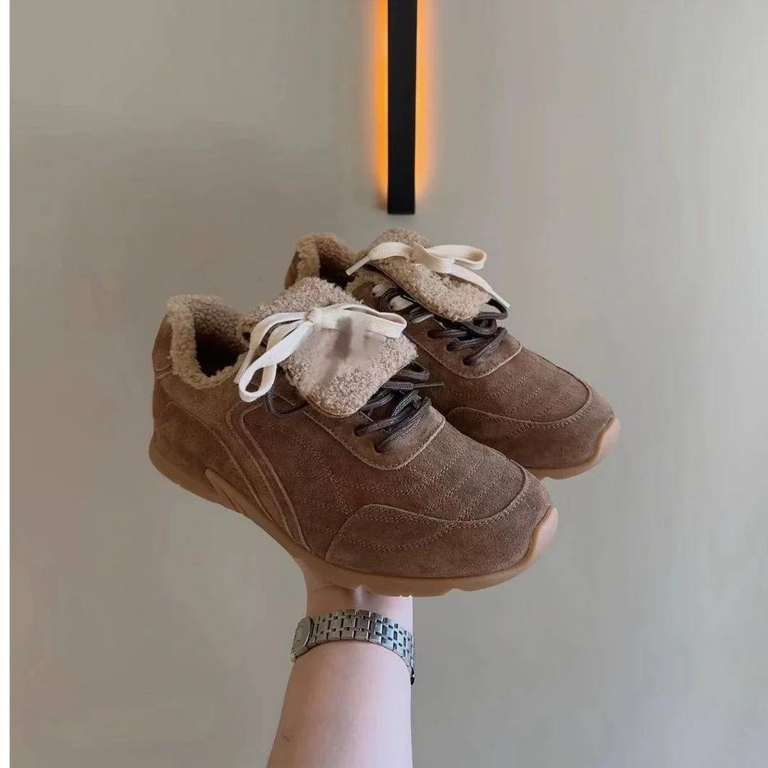 6061翻舌设计德训阿甘真皮休闲鞋