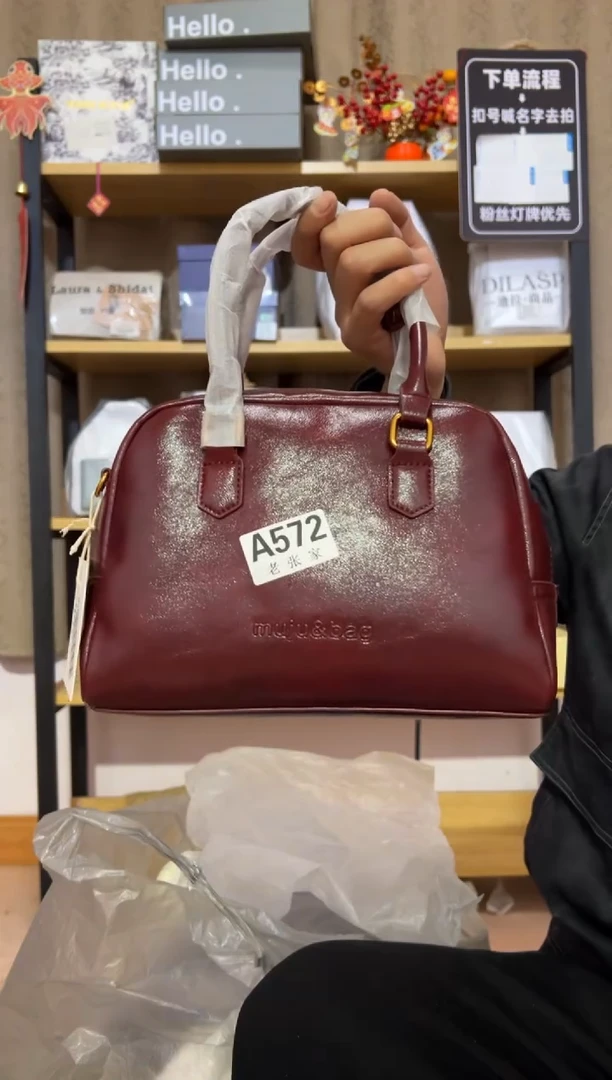 小牛剖层皮革老张家女包572