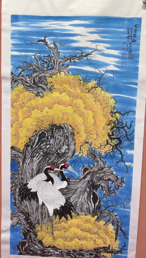 国画师立照老师国画作品