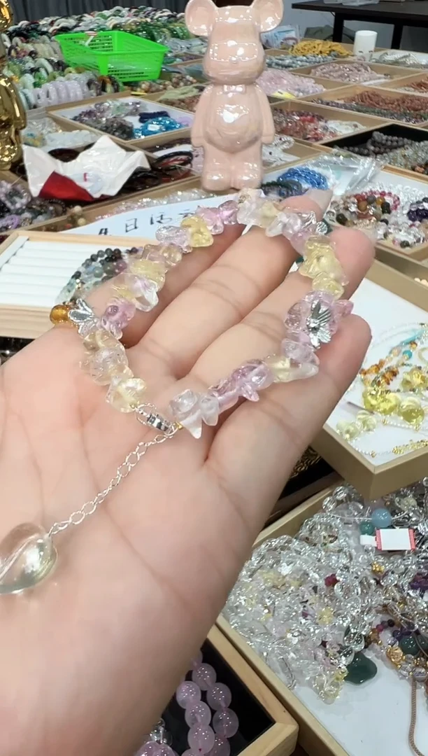 水晶手链未镶嵌多宝