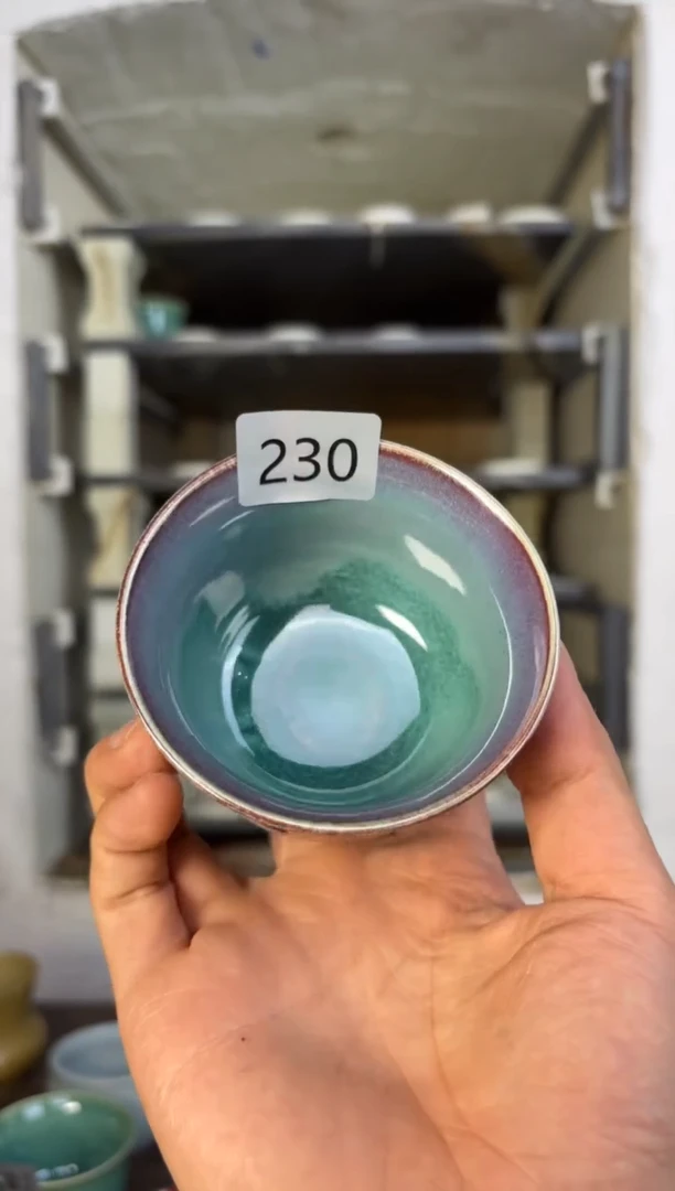 【闪购商品】摆件钧瓷窑变精品茶器