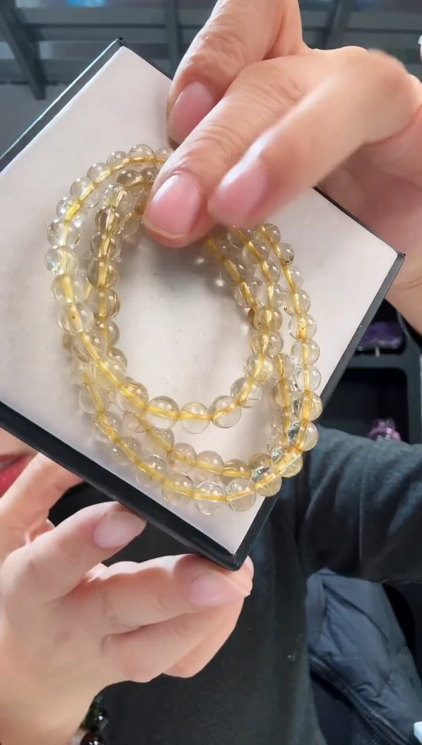 未镶嵌手链水晶优2165 约6mm