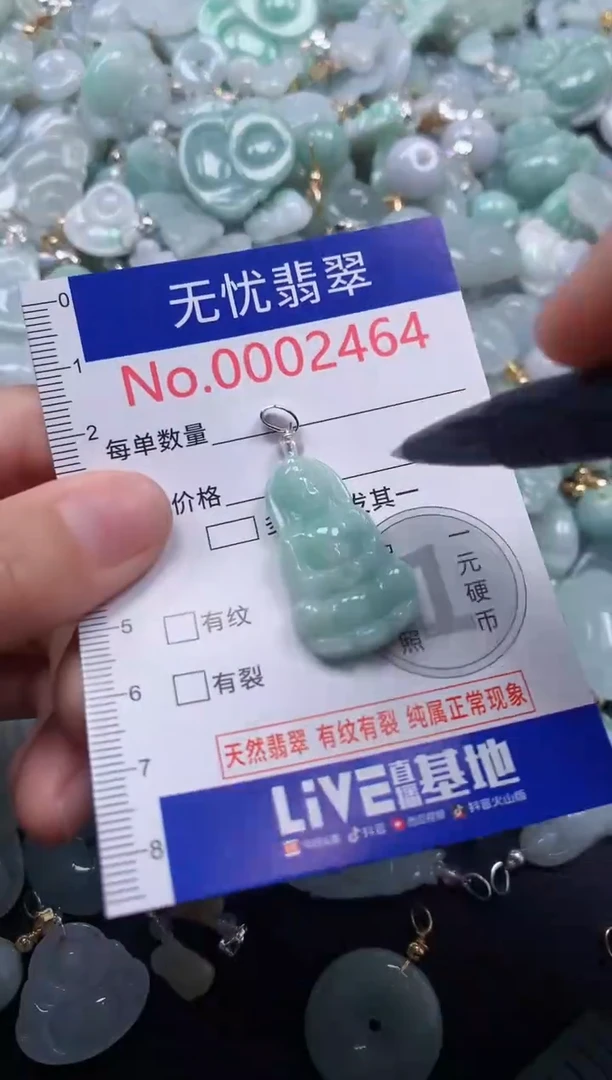 颈饰未镶嵌翡翠2464