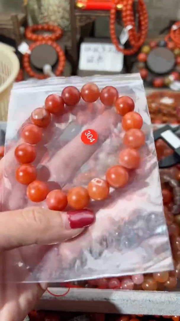 【闪购商品】南红玛瑙手串未镶嵌12
