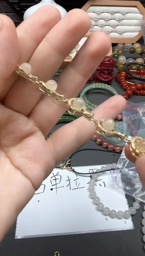 未镶嵌手链月光石多样性发货拍一发一