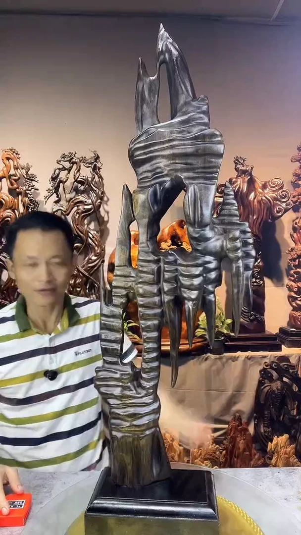 金丝楠金****致小叶桢楠随行摆件33