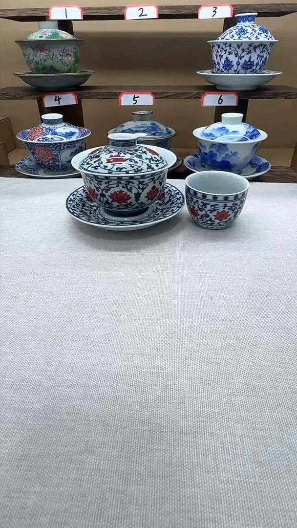 【闪购商品】景德镇制盖碗系列家用高端