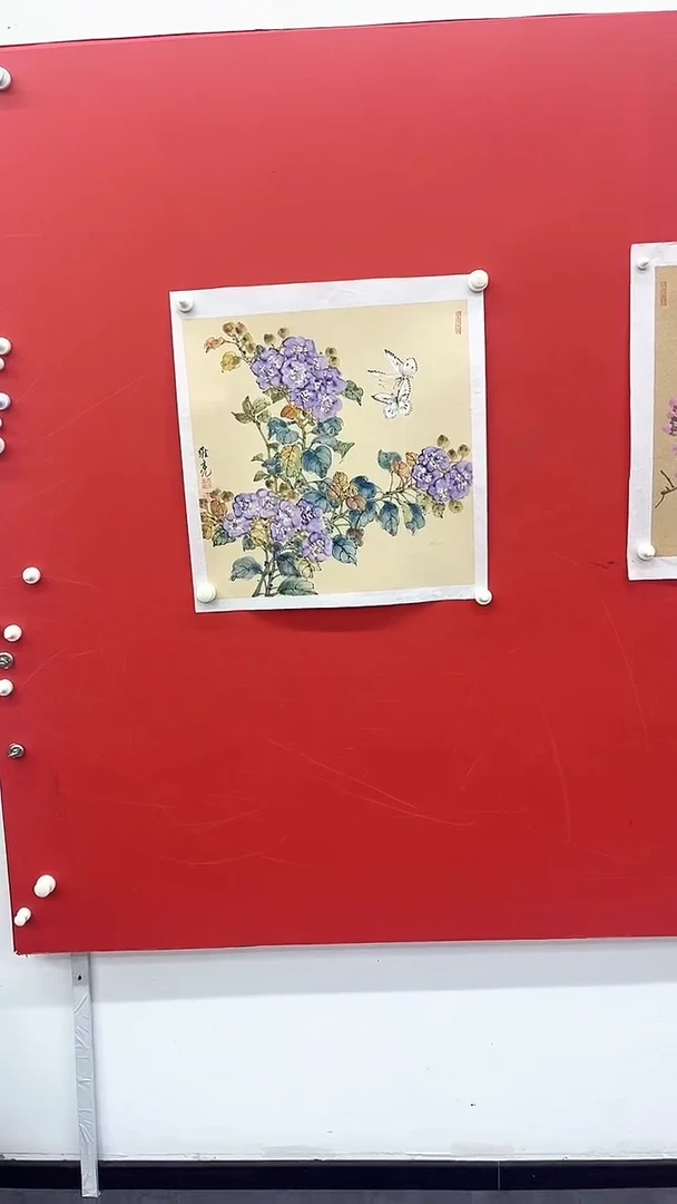 国画高维亮-花鸟-1平尺-手绘-纸本-国画