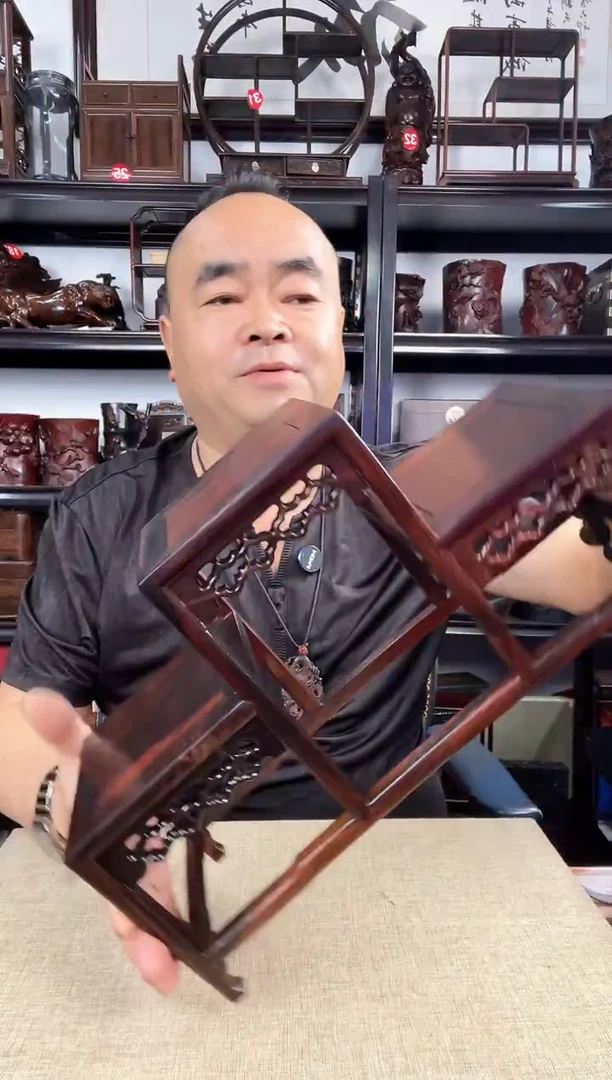 木瑕疵38老李红木工艺品