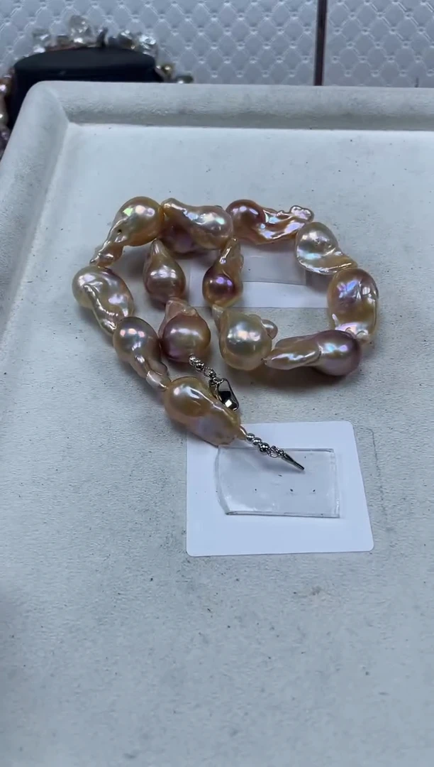 淡水珍珠未镶嵌项链【纯恬珍珠】