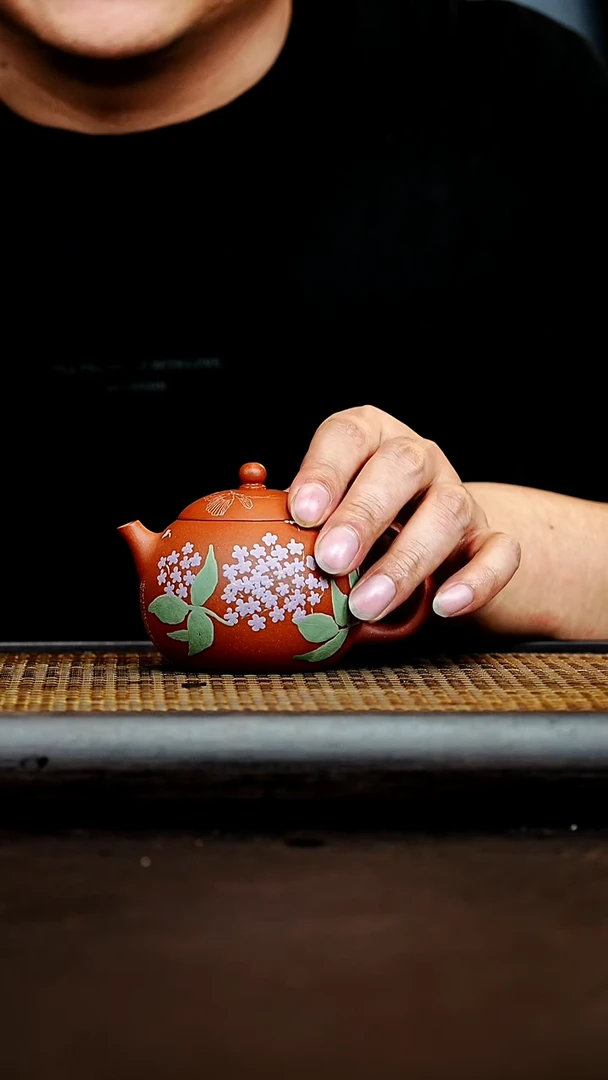 茶壶紫砂平*宜兴紫砂壶