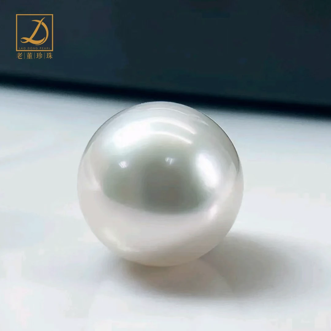 5A级澳白珍珠裸珠17.2mm