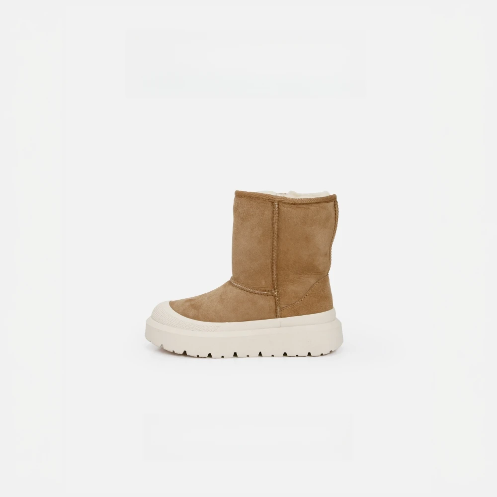 羊皮毛一体雪地靴女保暖