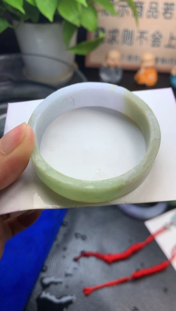 定制翡翠公主镯未镶嵌公主镯50-51