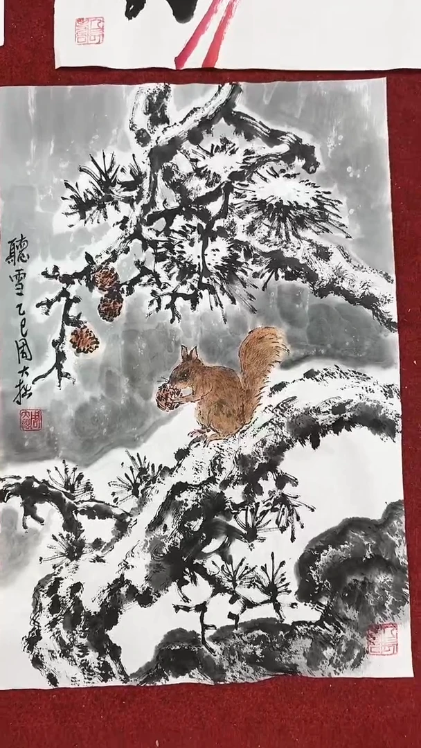 国画周大拙国画/花鸟