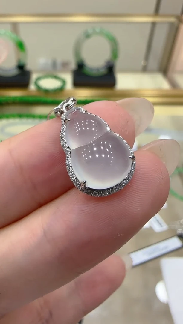 【闪购商品】翡翠吊坠(不含链)18K金镶嵌团购多样性发一件