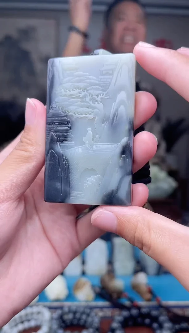 未镶嵌和田玉挂件1