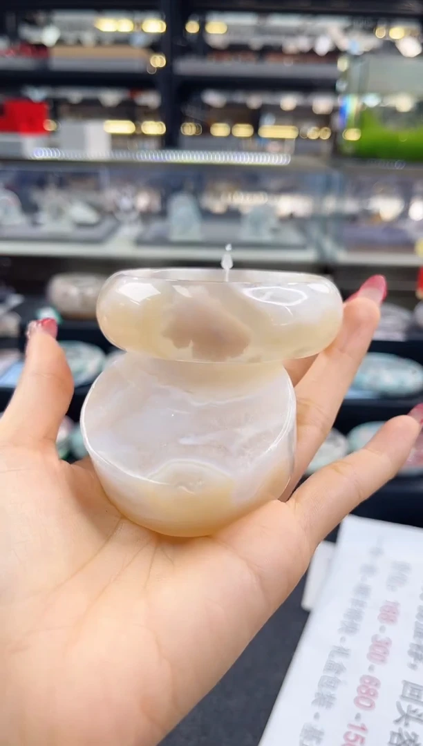 未镶嵌手镯石英质玉60--61圈口（赠品镯心）1976601