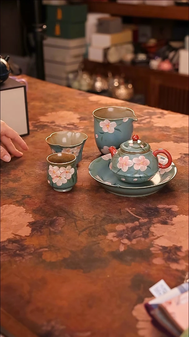 【闪购商品】陶瓷茶具（无礼盒无茶盘）@@A12070