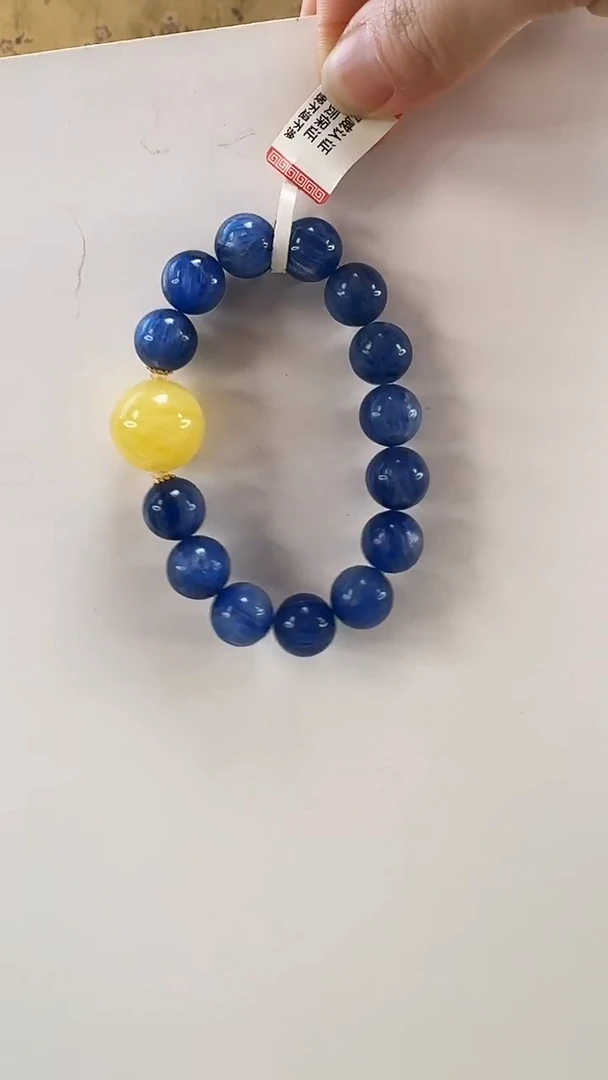 颈饰18K金镶嵌水晶3087手串