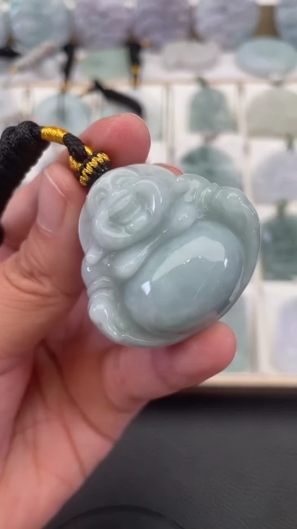 颈饰未镶嵌翡翠天然缅甸翡翠A货289