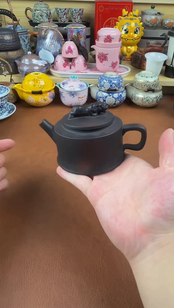 陶瓷茶具摆件旅行套组