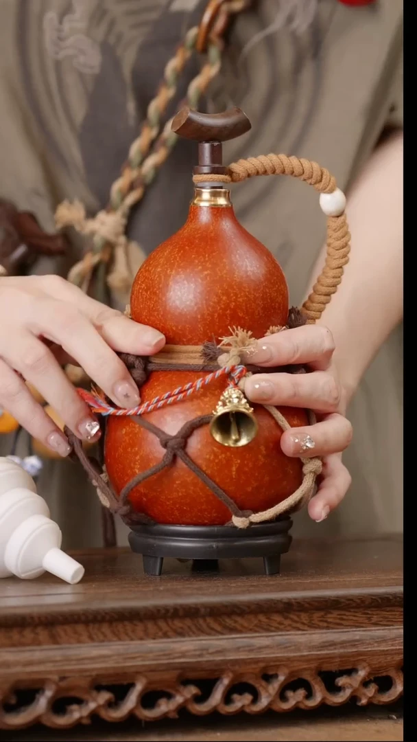 9号精品天然大漆酒葫芦一物一拍~