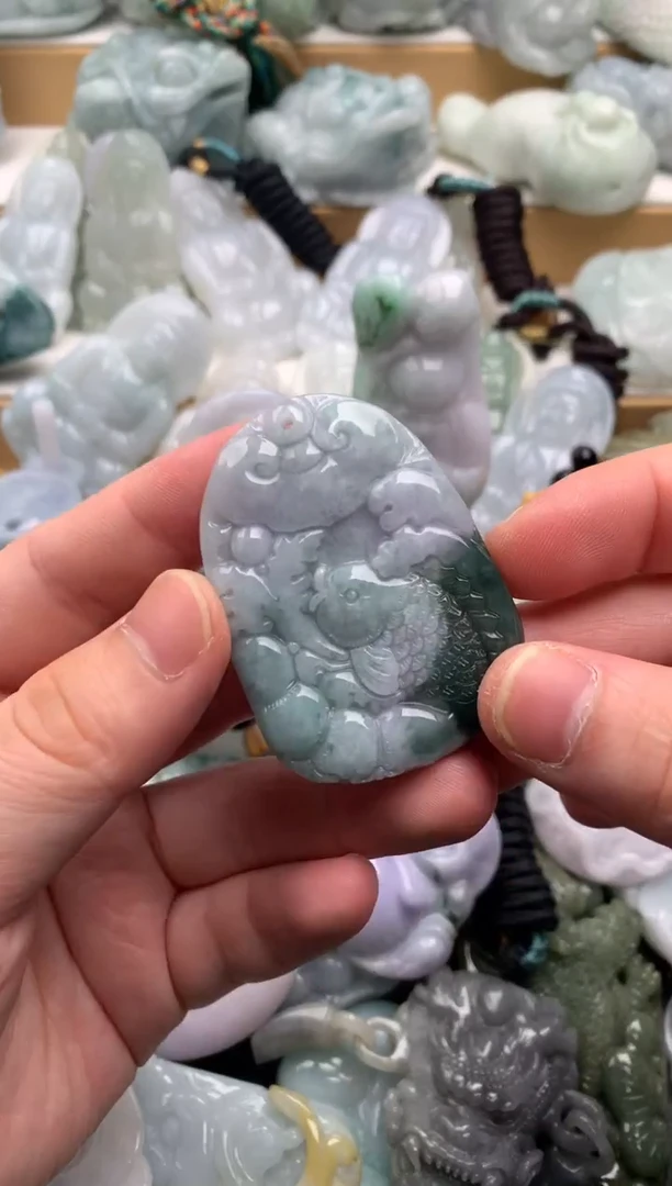 吊坠(不含链)未镶嵌翡翠1