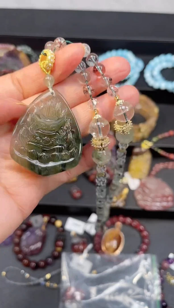 未镶嵌颈饰水晶【百晶灵儿】定制款