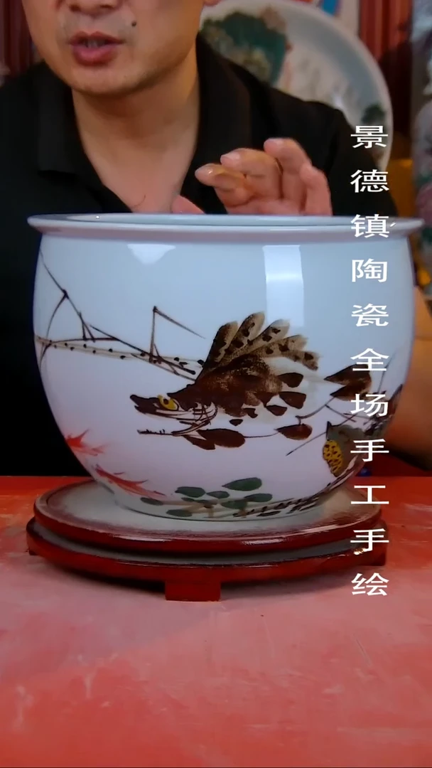 摆件景德镇陶瓷 全场手工手绘