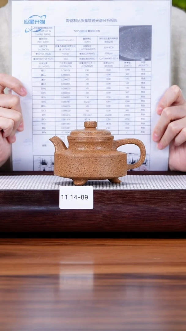 茶壶紫砂瘦*11.14-89  99全 24目黄降坡 古卣200