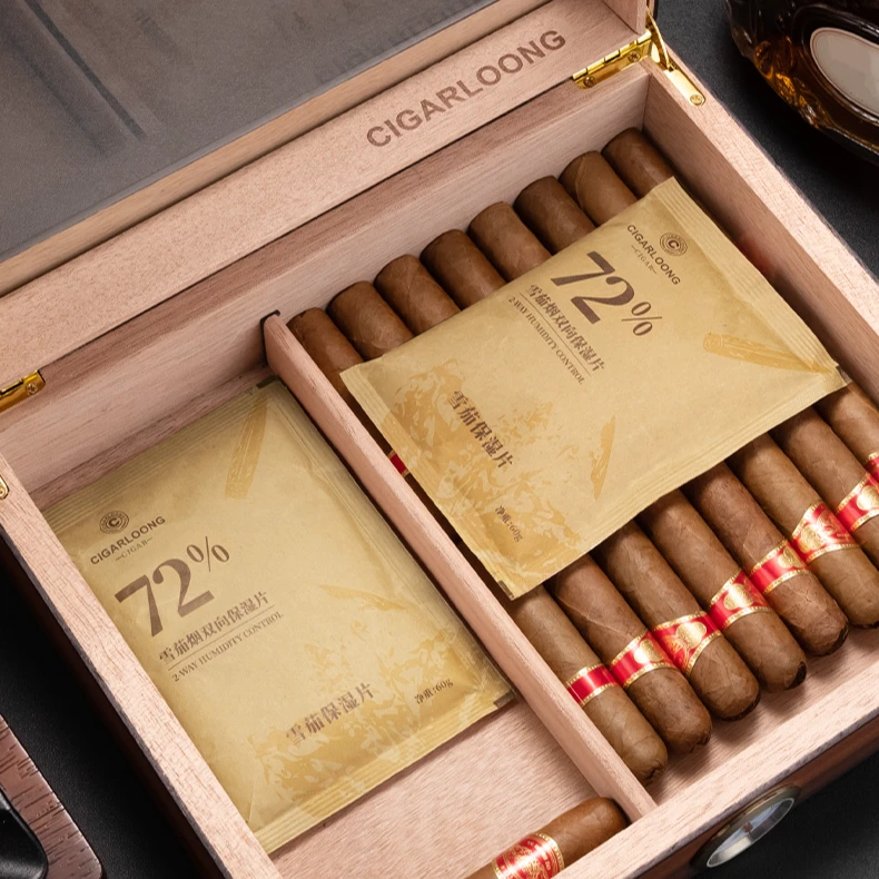 CIGARLOONG茄龍雪茄保湿片恒湿烟具配件8克72%便携式保湿片