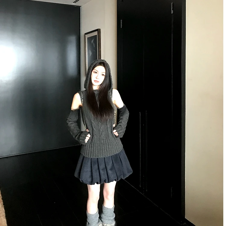 2024秋冬新款时尚半身裙气质显瘦休闲百搭洋气短款百褶性感短裙女