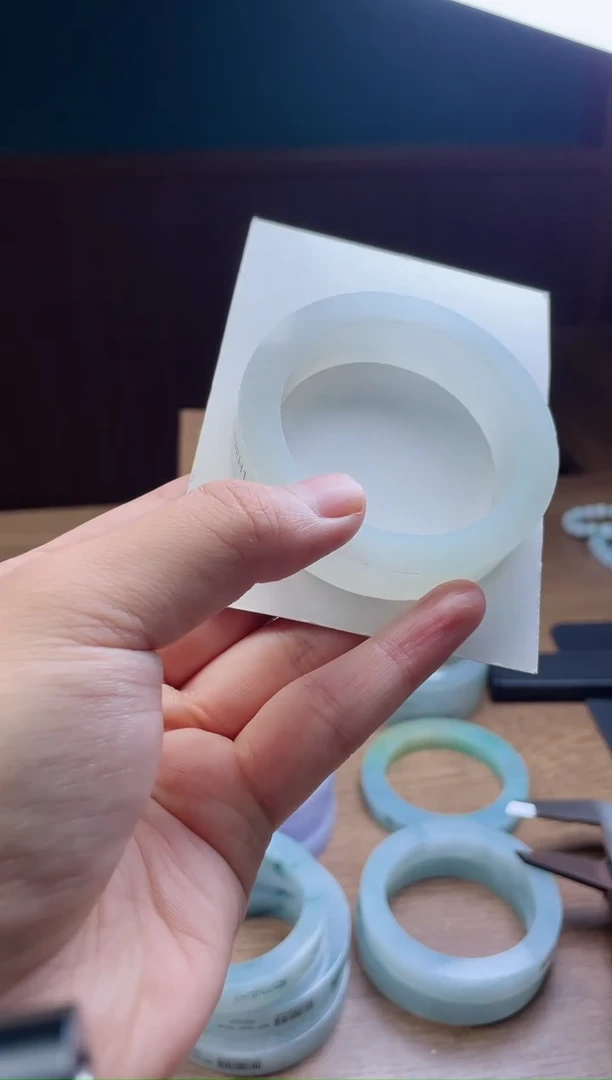 未镶嵌手镯定制翡翠棉****n定制