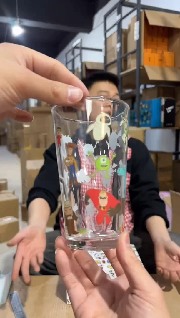 【闪购商品】杯皮克斯合集玻璃杯不带礼盒