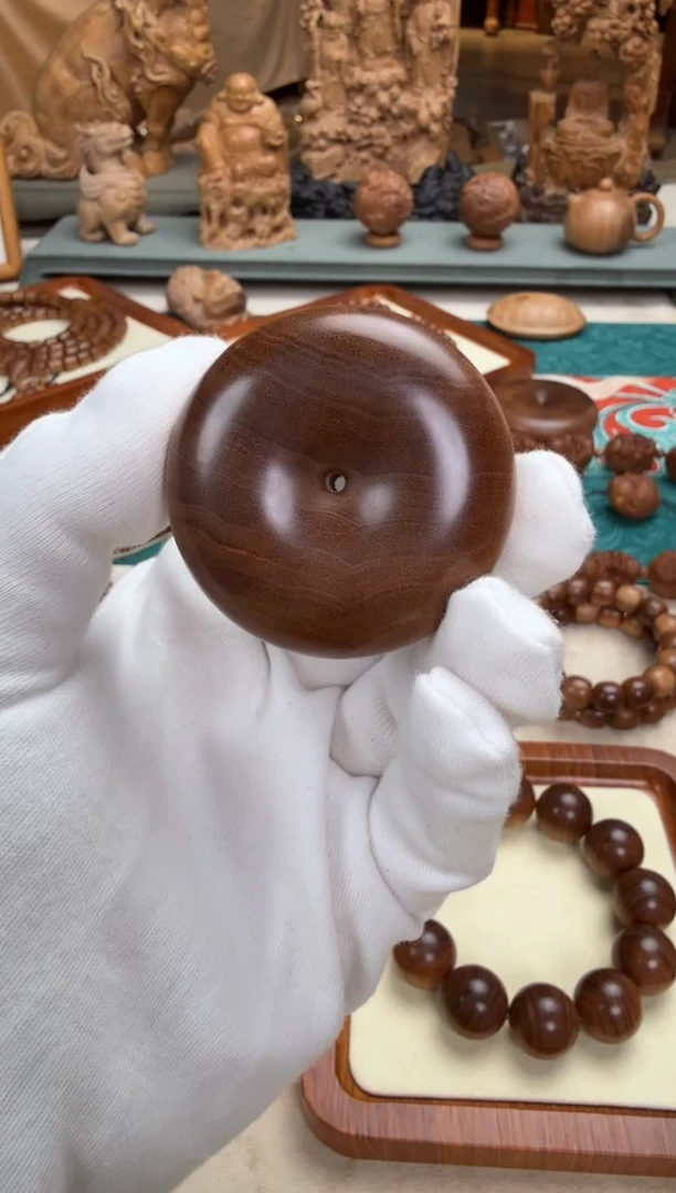 檀香木手串/手链5X2平安扣 印度老山檀香