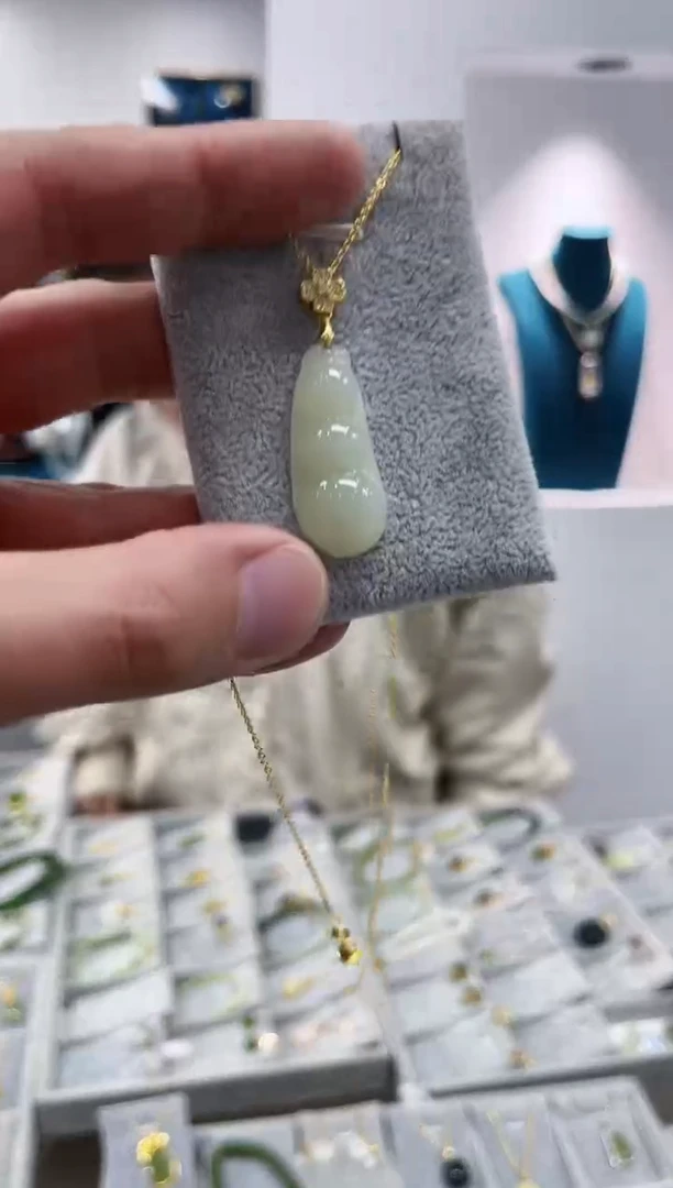 【闪购商品】和田玉吊坠未镶嵌123多样性发其一