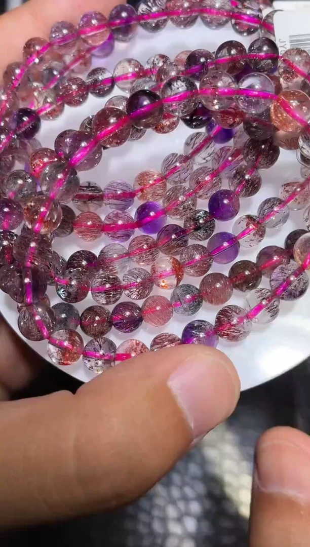 未镶嵌手链水晶超七单圈A7（多样性发其一）