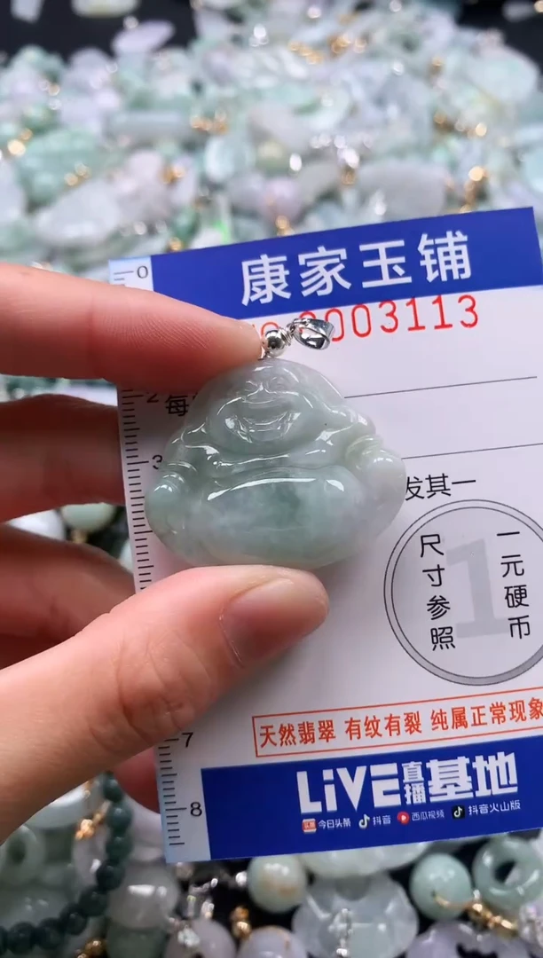 颈饰未镶嵌翡翠3113