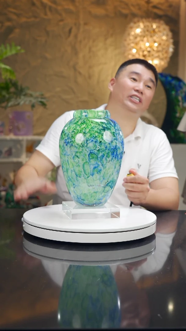 摆件福利设计款莫奈花瓶