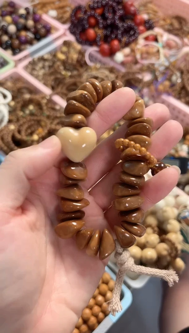 库克手串库克随型手串手持（奶咖色）