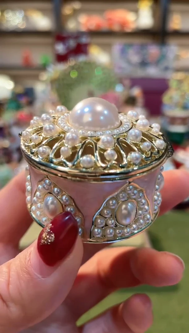 【闪购商品】珐琅彩精致首饰盒