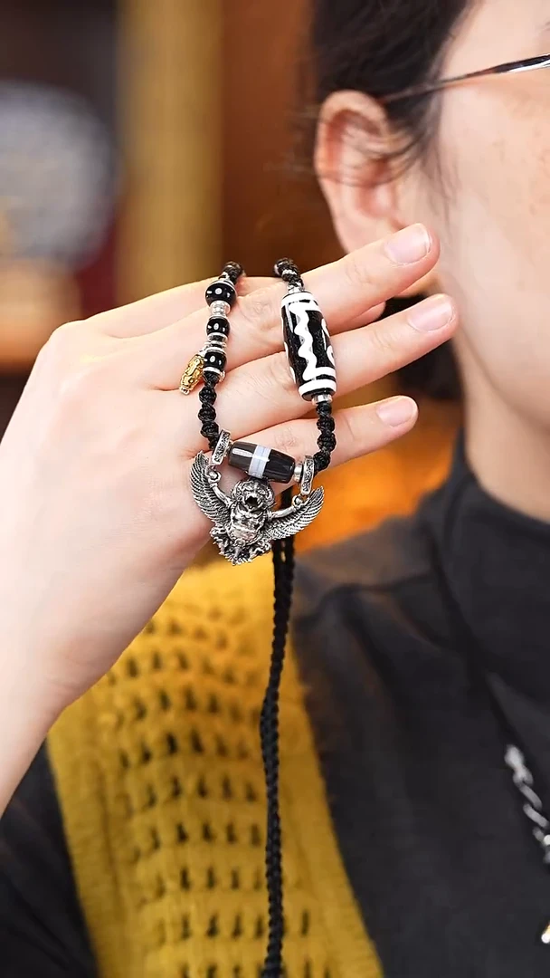 玛瑙/玉髓（覆膜）颈饰未镶嵌锁骨链多样性发其一