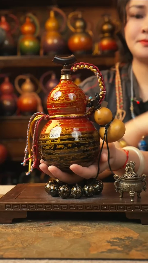 257大漆一物一拍记葫堂出品【不带手串】