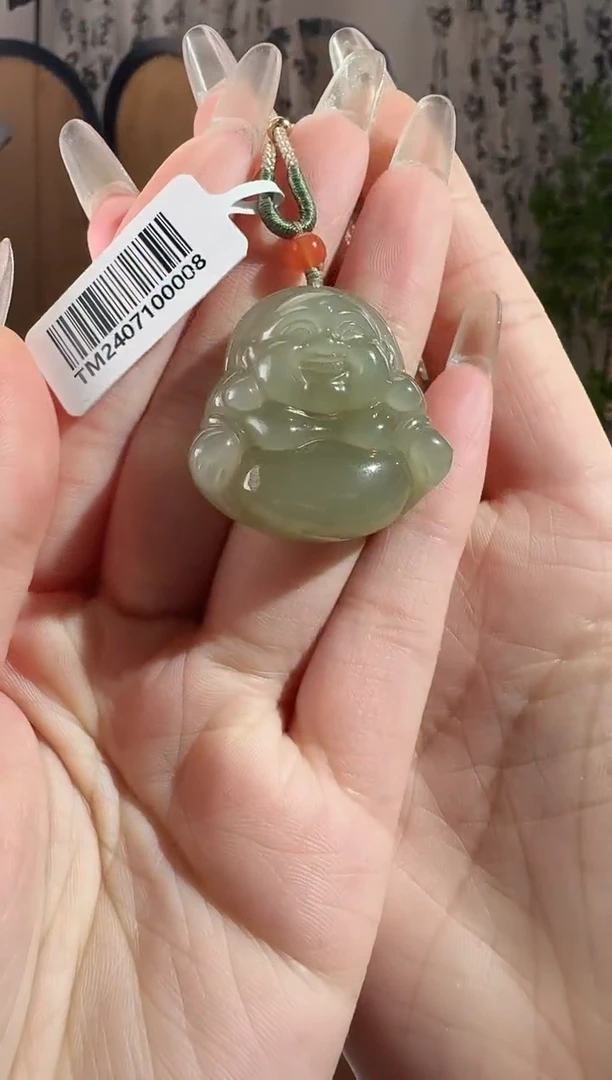 颈饰未镶嵌和田玉30佛公