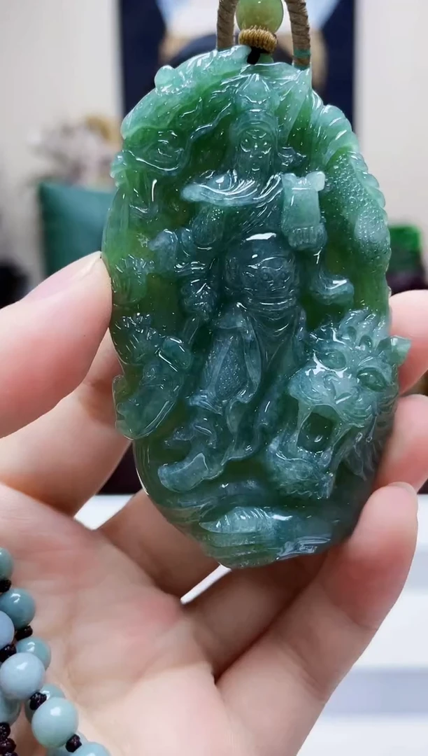 未镶嵌定制翡翠吊坠224