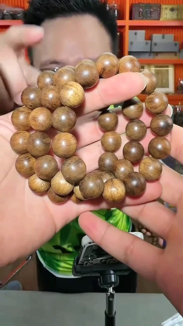 沉香手串136号单圈19g多样性发一